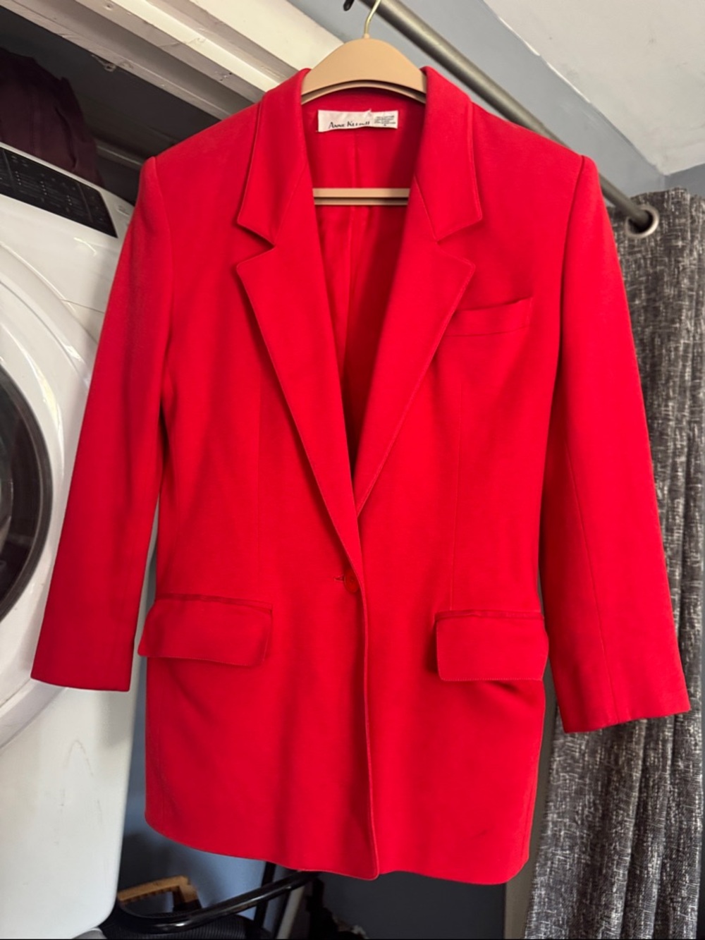 Anne Klein II Red Women's Blazer Jacket